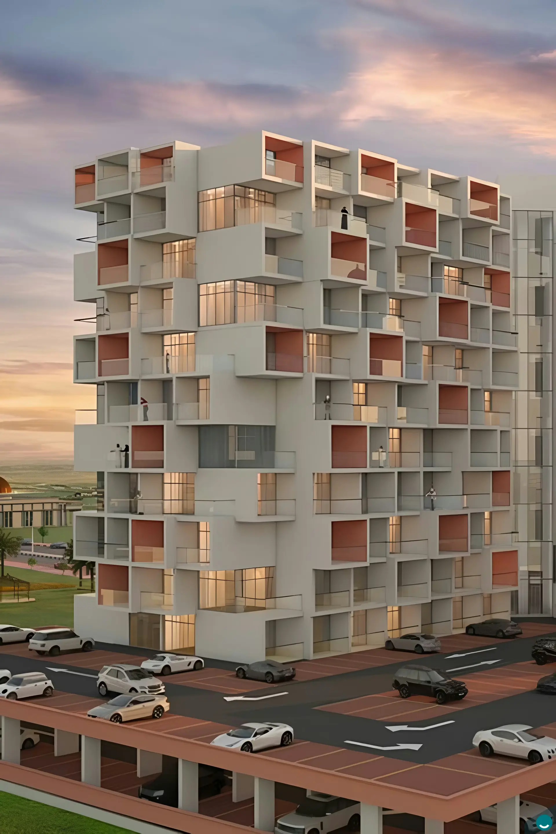 Binghatti Apartments, Dubai Silicon Oasis
