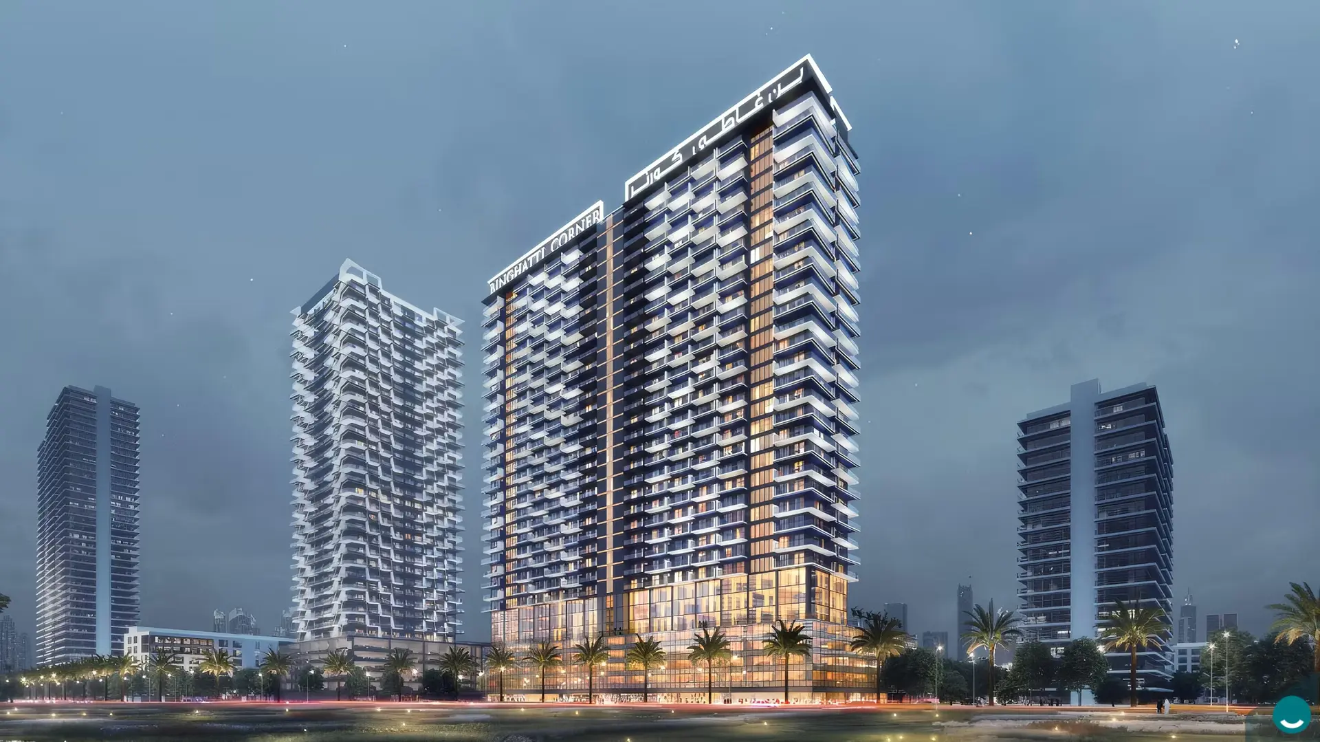 Binghatti Corner, Jumeirah Village Circle, Dubai